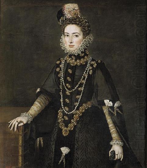 Alonso Sanchez Coello Portrait of Catalina Micaela de Austria oil painting picture